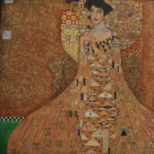 Geert Jan Jansen, In de stijl van Gustav Klimt (vrouw met een stola)