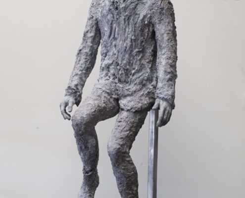 Lotta Blokker, Falling Man, 2019, was, bruikleen van de kunstenaar