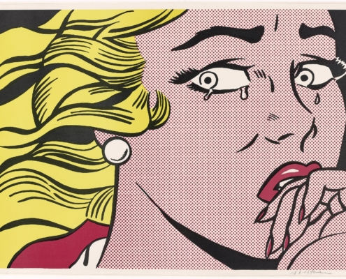 Roy Lichtenstein, Crying Girl (1963). Collectie Boijmans Van Beuningen, Rotterdam. Foto: Studio Tromp