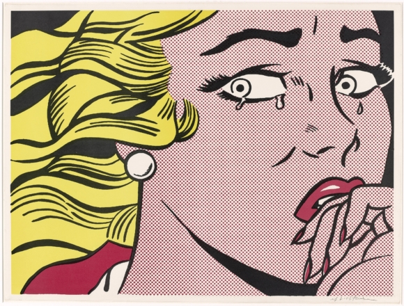 Roy Lichtenstein, Crying Girl (1963). Collectie Boijmans Van Beuningen, Rotterdam. Foto: Studio Tromp