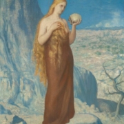 Small-KM 107.018 Pierre Puvis de Chavannes, La Madeleine au désert (Méditation), 1869